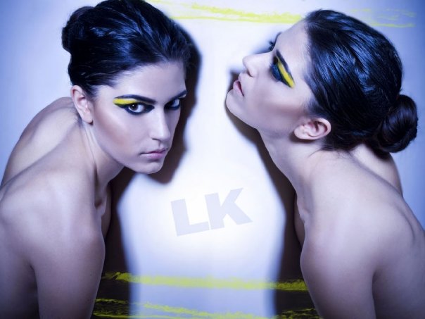 Female model photo shoot of camila damas by -ELLEKAY-, makeup by Just Kiss N Makeup