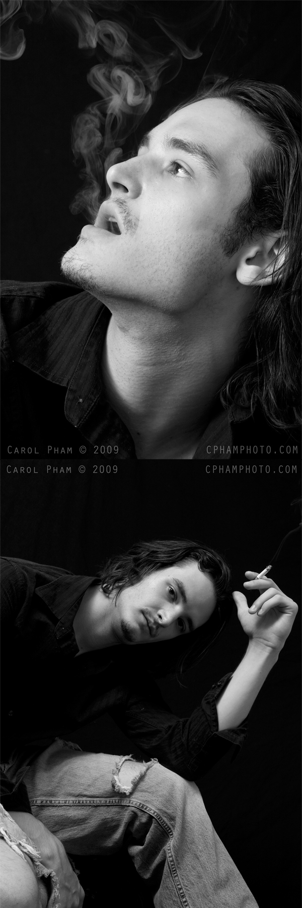 Female and Male model photo shoot of Carol Pham  and Finn Scarlett in Solon, OH