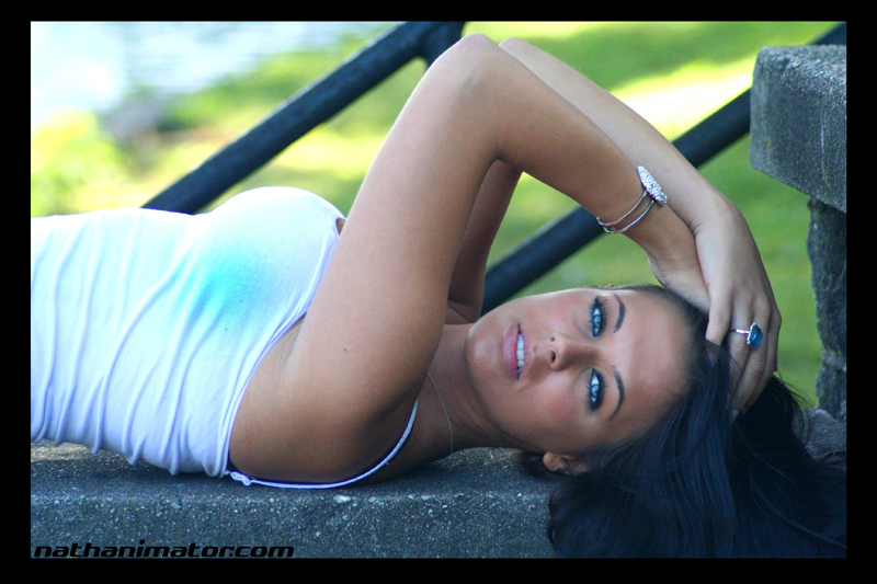Female model photo shoot of Miss Rockstar by Nathan Anderson Ko in Roger Williams Park