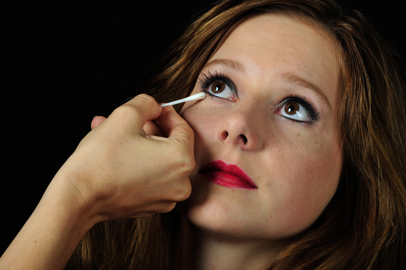 Female model photo shoot of Makeup Artist Basel  in Switzerland