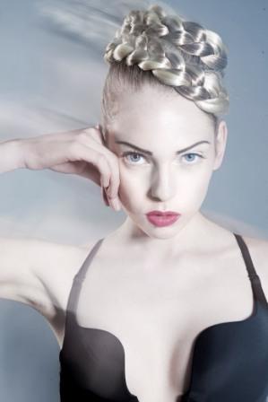 Female model photo shoot of Guru Makeup Emporium, makeup by Hila Karmand