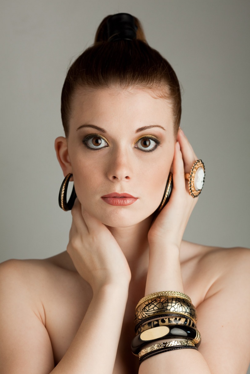 Female model photo shoot of Tyna Kottova in Toronto, Queen and Bathurst