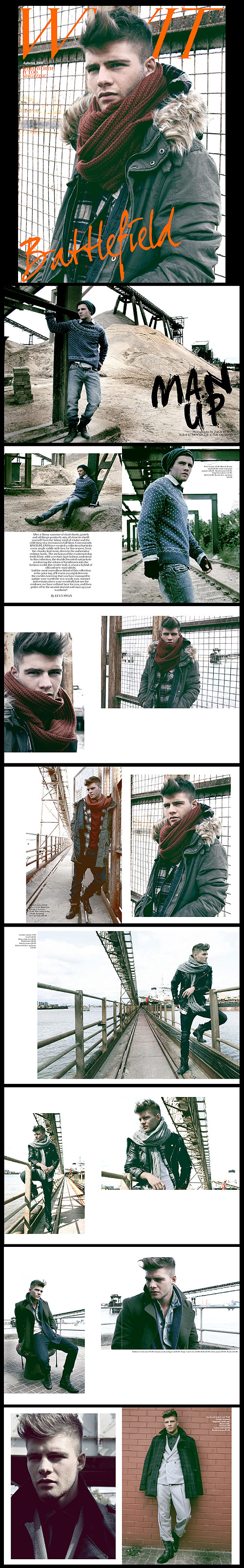 Male model photo shoot of ZBurns Photography and Tom Bell in London, U.K