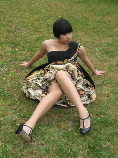 Female model photo shoot of Becky Chua