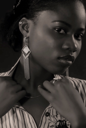 Female model photo shoot of EVELYN-IKONO in essbee digital studio calabar