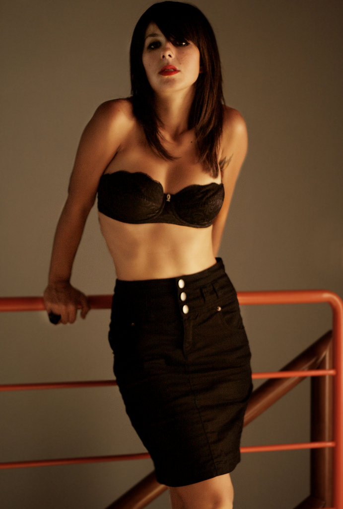 Female model photo shoot of Lu_m