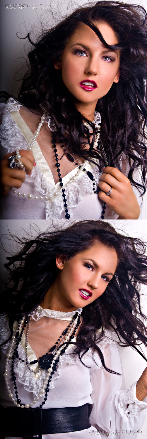 Female model photo shoot of Lailah Ford by Derrick S Clegg, makeup by Chic Star