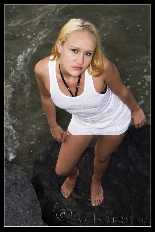 Female model photo shoot of carissa_love in mission beach