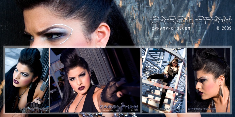 Female model photo shoot of Carol Pham  and Natalie - Makeup Artist in Ybor City, FL