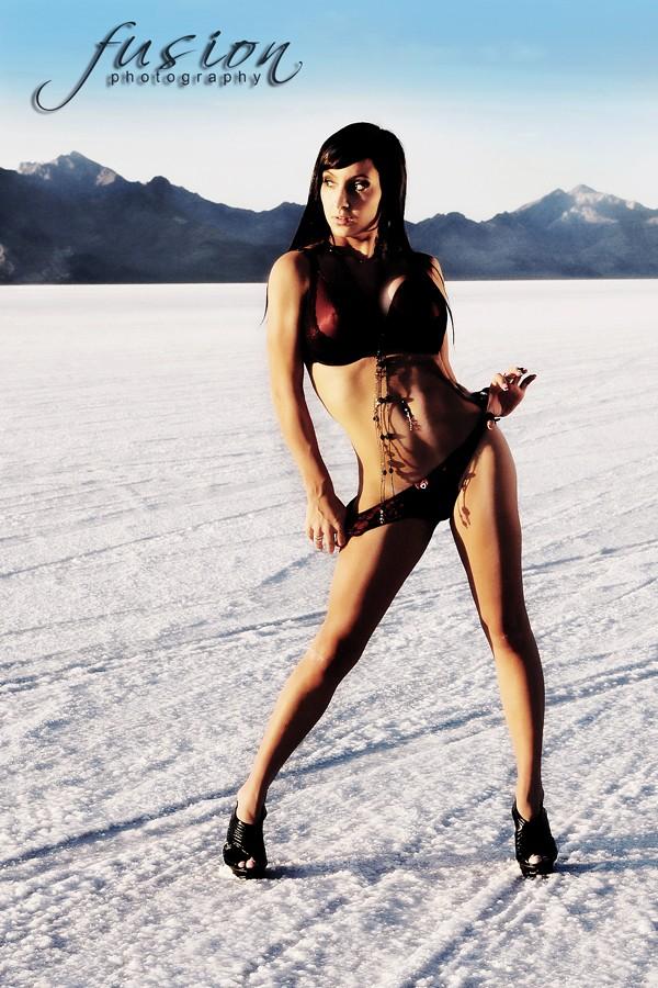 Female model photo shoot of Kelsi Lynn in Salt Flats