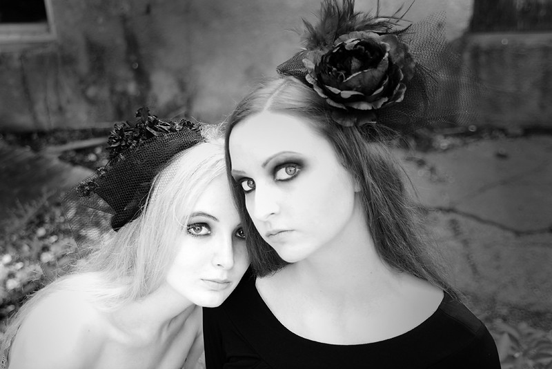 Female model photo shoot of Amber Nicol and Freya Twigvald by Shannon Grant in Hanson, MA, makeup by LizW_Makeup