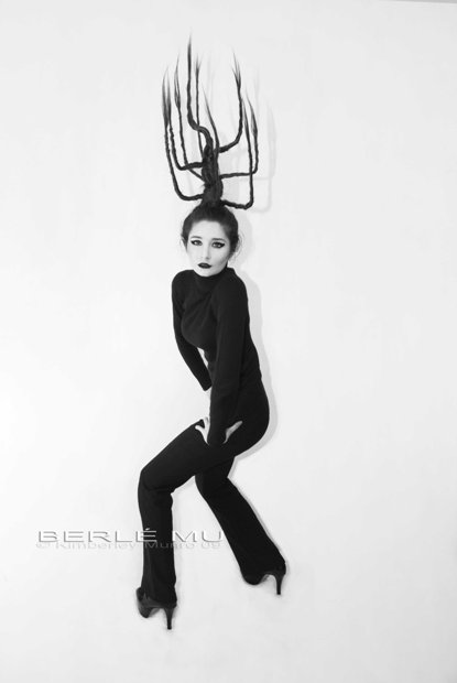 Female model photo shoot of Demolita Mortier by Berlemu