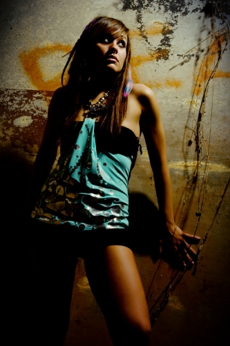 Female model photo shoot of Brandy lost deception by KaoS GRaFFiX