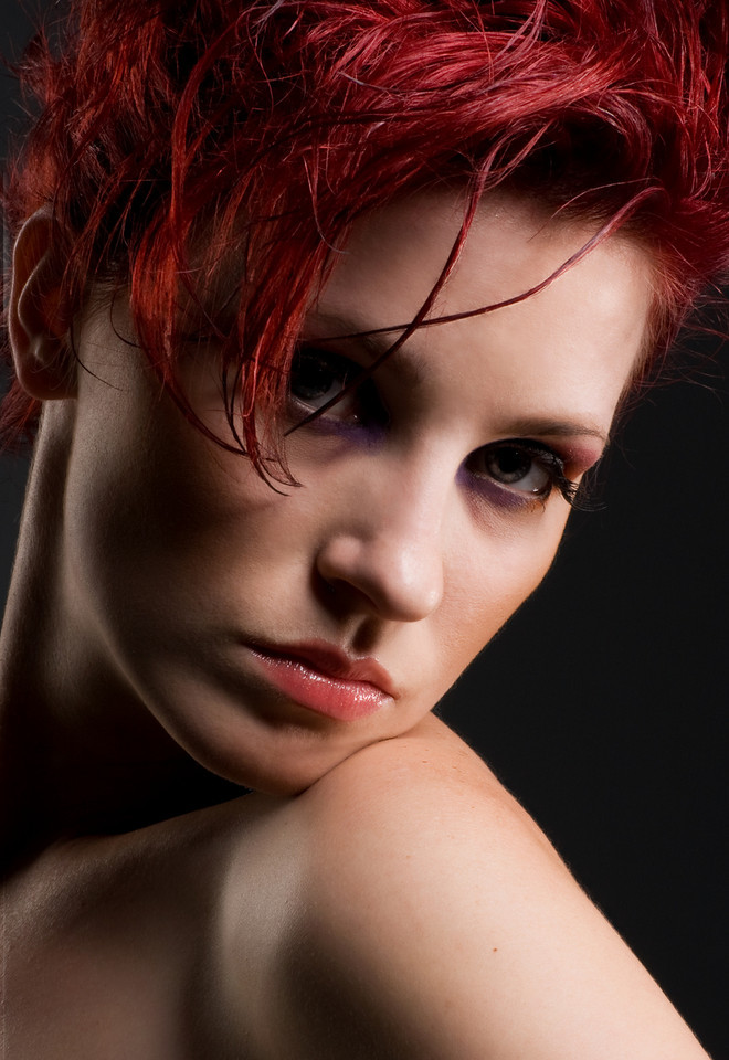 Female model photo shoot of Ashley Montie by F L I P S T Y L E, makeup by blair johnston