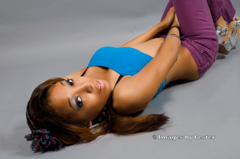 Female model photo shoot of Ashley Body by Images by Lester