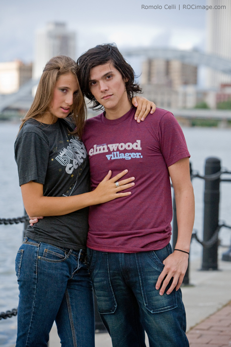 Male and Female model photo shoot of Jonathan A Rivera and Zoe Palmeri by Romolo Celli in Rochester, NY