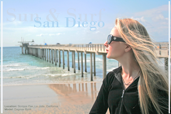 Female model photo shoot of MODEL iD and Dagmar B in San Diego, CA 