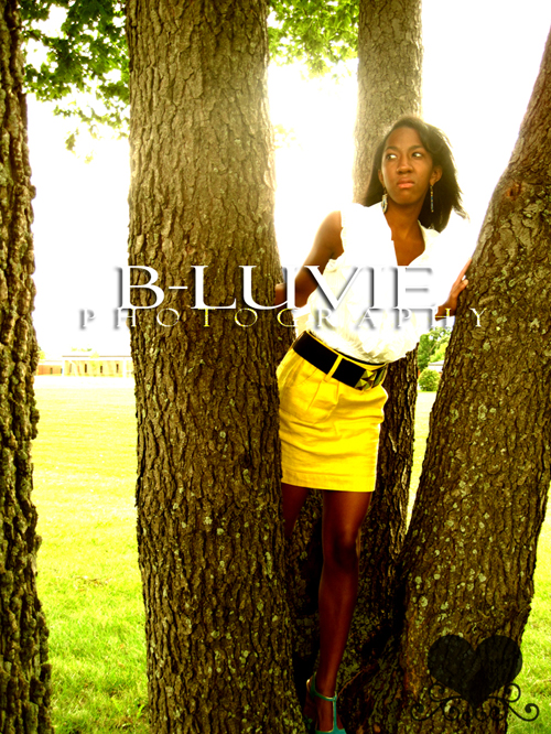 Female model photo shoot of B-luvie Photography