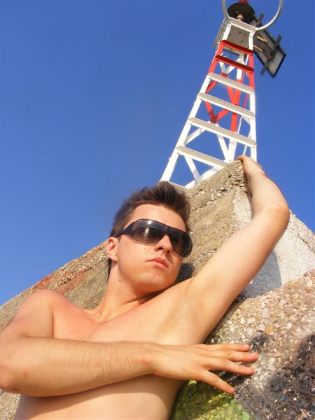 Male model photo shoot of Rafal Nurczyk in Greece-Corfu