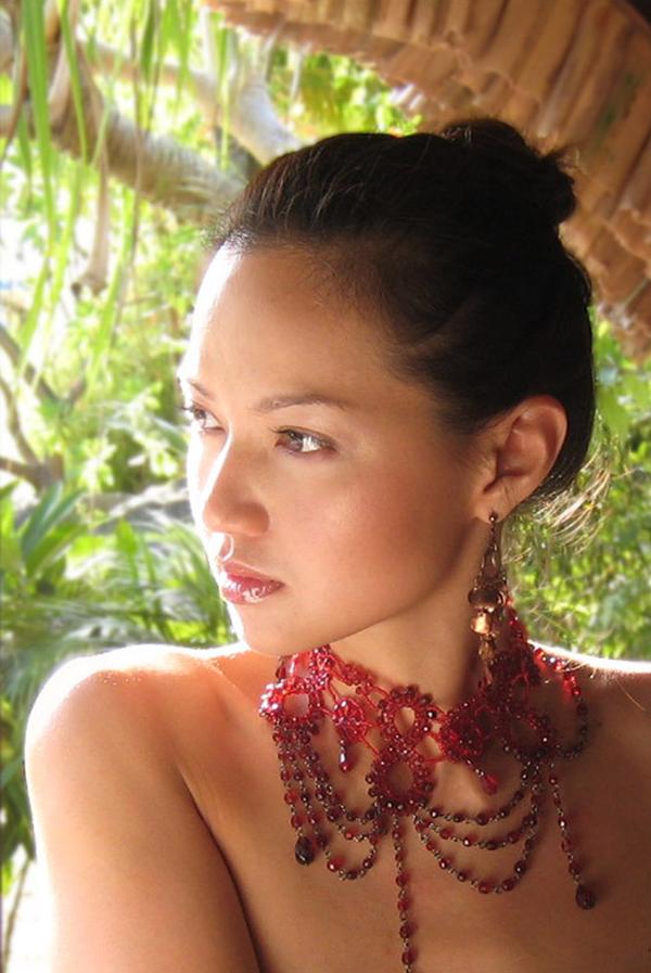 Female model photo shoot of Maithy in Bora Bora