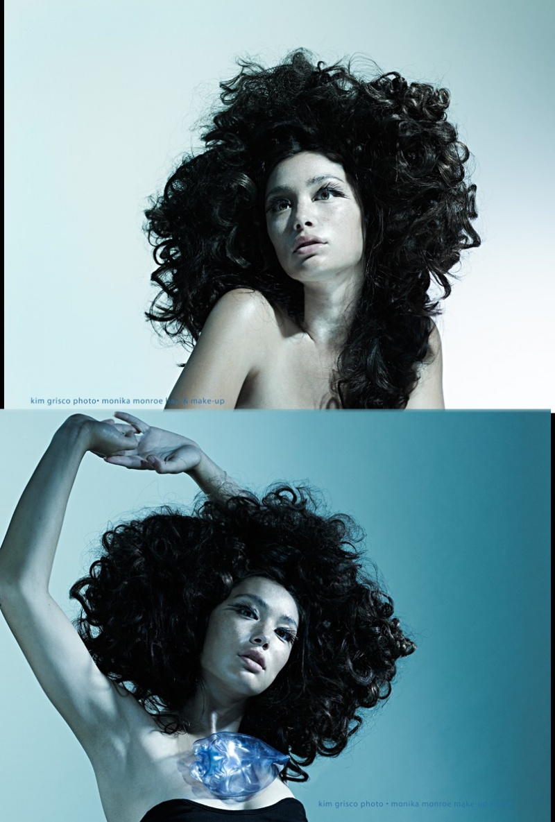 Female model photo shoot of Monika Monroe-Hair in LA