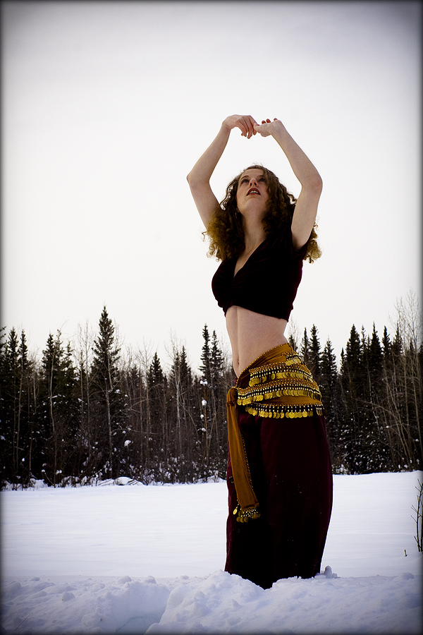 Female model photo shoot of Angelina Bolton by Artem Zhdanov in Fairbanks, Alaska
