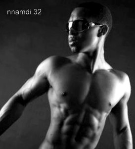 Male model photo shoot of Nnamdi 32 in studio