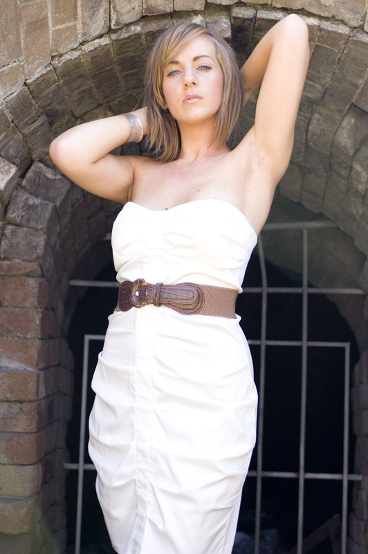 Female model photo shoot of Sarah Greig by Chris Chan MM, makeup by Lyndsay Grace Make up