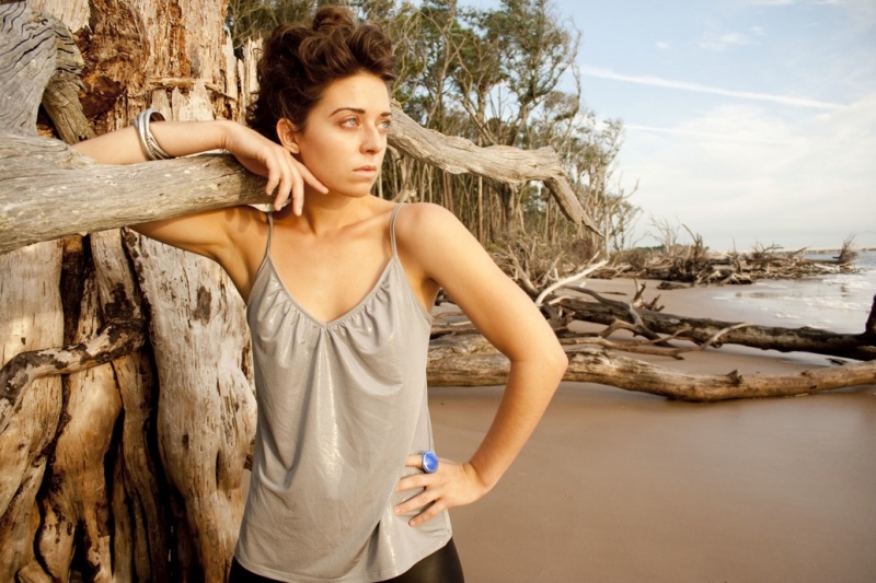Female model photo shoot of Christine Murray in Big Talbot - Jacksonville, FL
