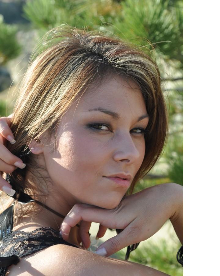 Female model photo shoot of MissFierce Eyes88 by Cascading Falls Photogr in Billings Rims