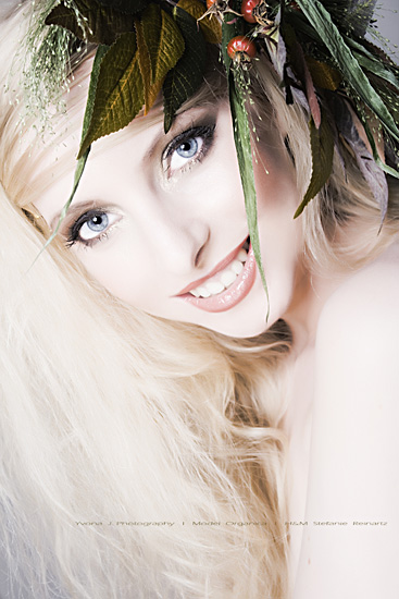 Female model photo shoot of organica80