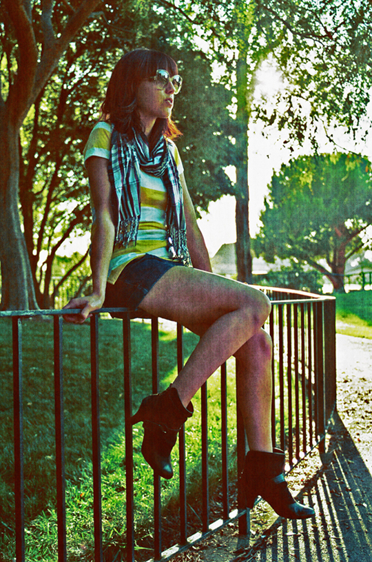 Female model photo shoot of Dani Rock by Sarah Jehan
