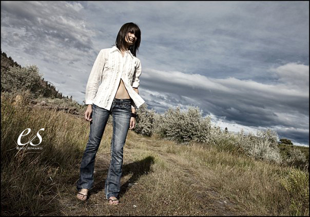 Female model photo shoot of Kaitlin V by Eric Simard in Summerland, BC