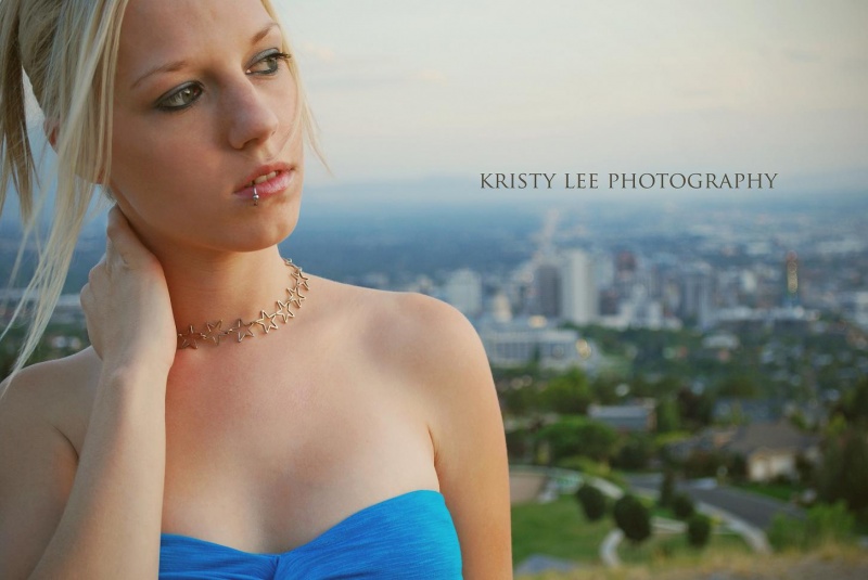 Female model photo shoot of Kristy Lee Photography and MizNicole in Salt Lake City, UT