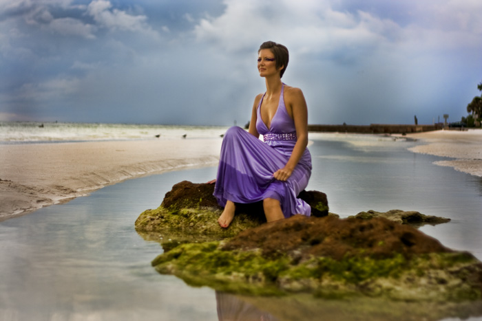 Female model photo shoot of Jennifer Lynn T by China Rayne in Siesta Key