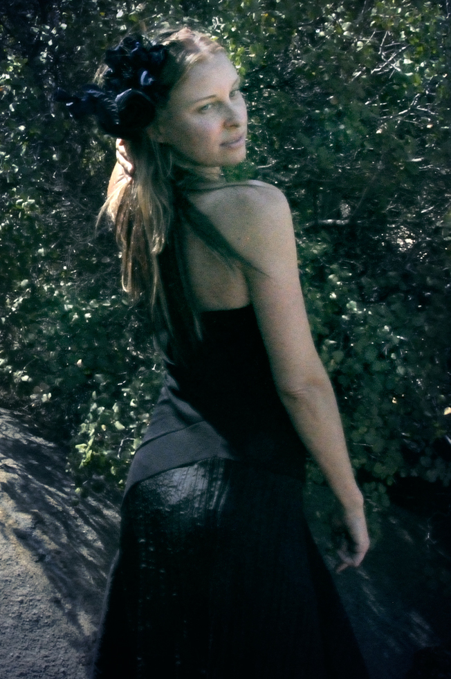 Female model photo shoot of Jia Grey in Joshua Tree, CA