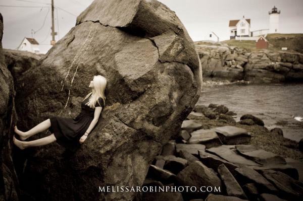 Female model photo shoot of Emma Beth in York, Maine