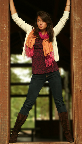 Female model photo shoot of Carver Images in Beaver Lake, Sammamish Washington