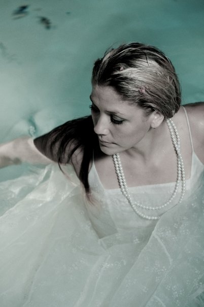 Female model photo shoot of Teedra in Sam's Pool