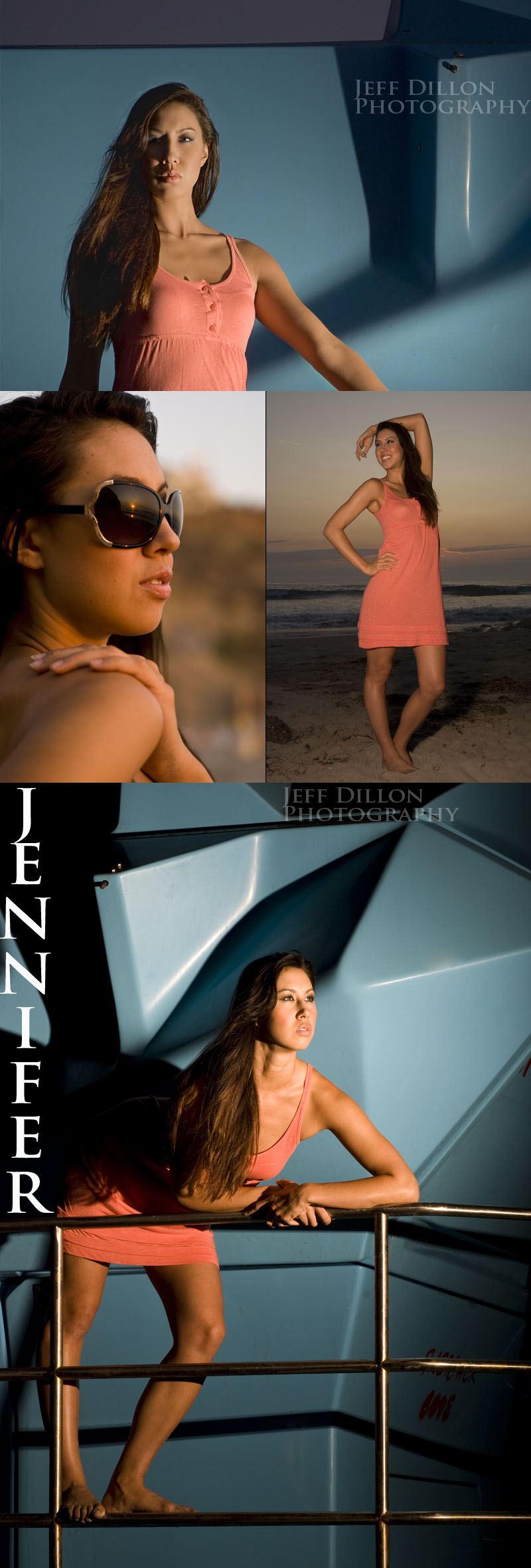 Male and Female model photo shoot of Jeff Dillon Photography and Lady Rebel in Solana Beach