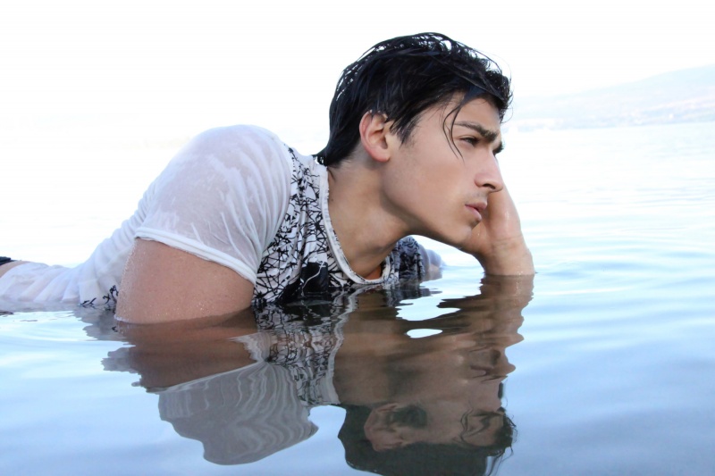 Male model photo shoot of Levi P by White Cedar Photography in Okanagan Lake