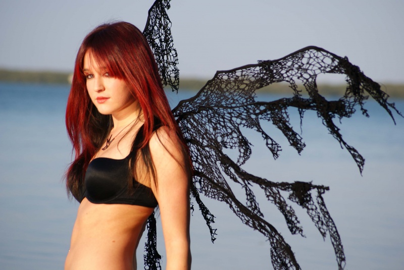 Female model photo shoot of Kaylee Elizabeth in Ft DeSoto Beach, Florida