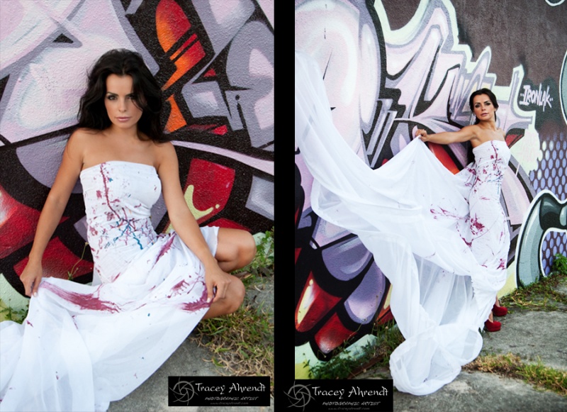 Female model photo shoot of Tracey  Ahrendt  in Miami FL 