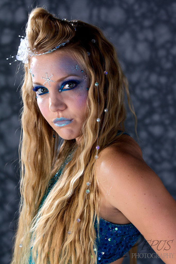 Female model photo shoot of Nicole Kreuger by JPepus in Fullerton, makeup by Rene  Williams