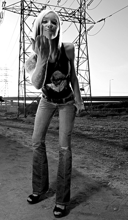 Female model photo shoot of Brittney Stine
