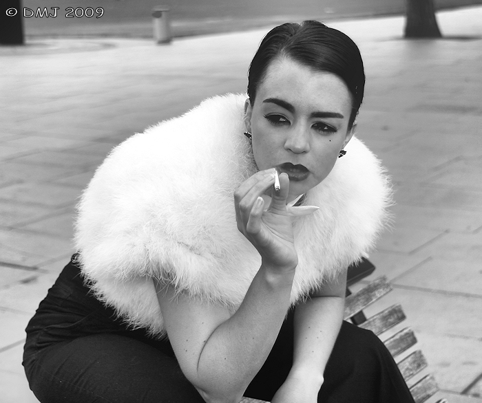 Male and Female model photo shoot of Degsy and Gemma Measom in South Bank