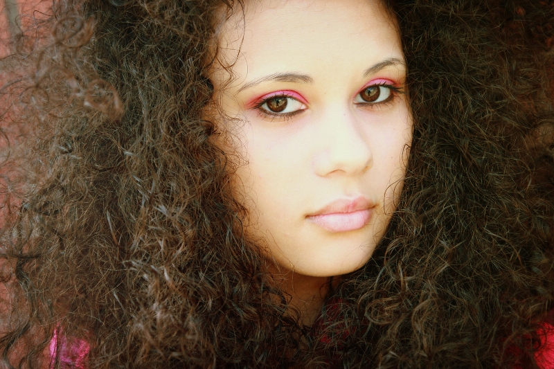 Female model photo shoot of Jasmine Carey by FlashBangBoom in Ne Portland, hair styled by Ruby R