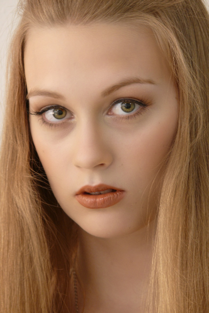 Female model photo shoot of Caroline Carley and LaraKim by Skorpion Photography in Media Makeup