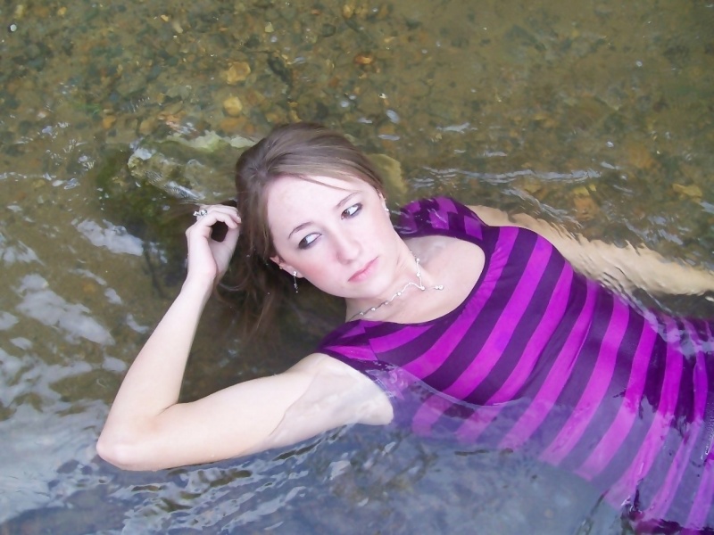 Female model photo shoot of MizHannah in Seaborn Jones Park in Rockmart, Ga.