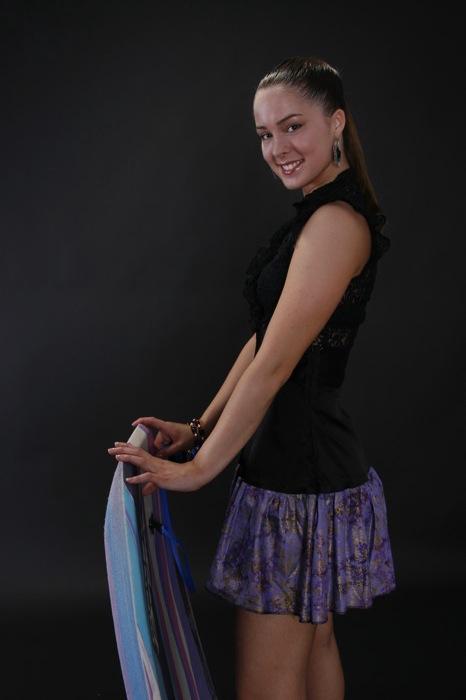 Female model photo shoot of Manda Lyn by Steven Douglas Photo in Lambertville, NJ, clothing designed by Zainaboo